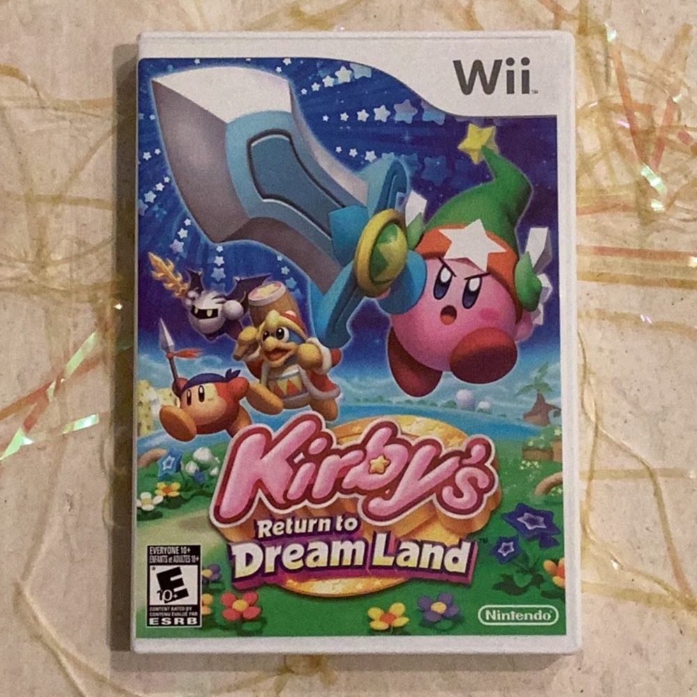 Kirby’s Return To Dream Land Nintendo Wii Game CIB Tested Working Kirby